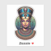 Nefertari Aufkleber (Blatt)