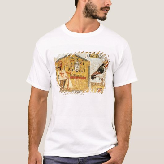 Nefertari, das senet spielt T-Shirt (Vorderseite)