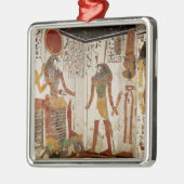 Nefertari wird vor dem Gott geholt Ornament Aus Metall (Links)
