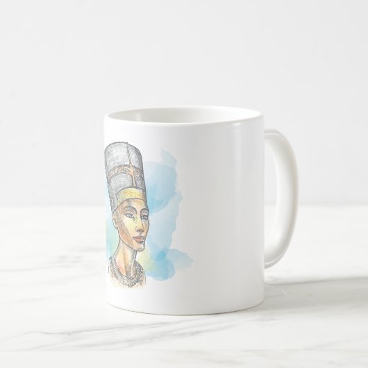 Nefertit Kaffeetasse (VorderseiteRechts)