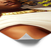 Nefertiti, Beauty & Power Poster (Ecke)