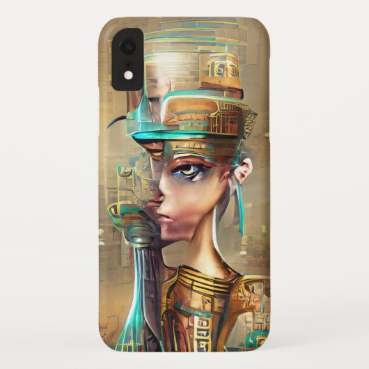 Nefertiti Case-Mate iPhone Hülle (Rückseite)