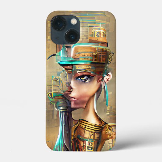Nefertiti Case-Mate iPhone Hülle (Rückseite)