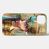 Nefertiti Case-Mate iPhone Hülle (Rückseite (Horizontal))
