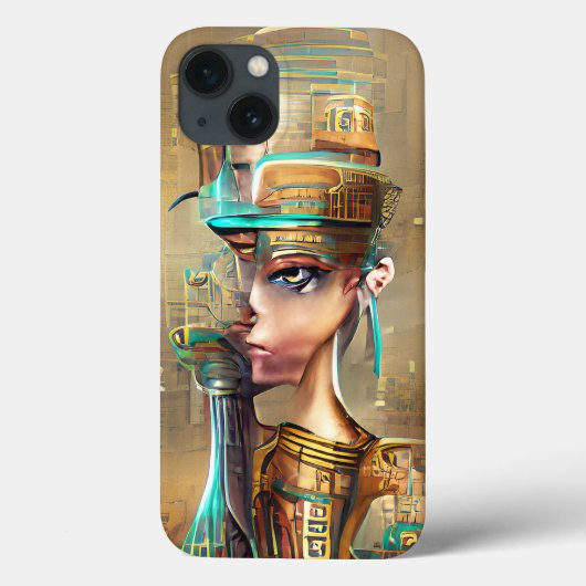 Nefertiti Case-Mate iPhone Hülle (Rückseite)
