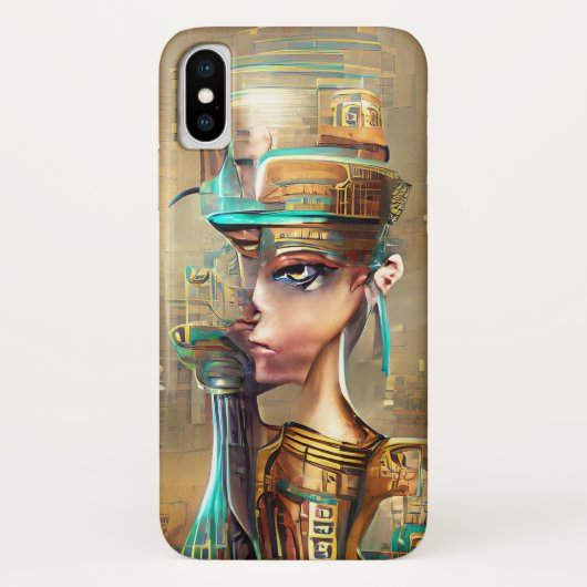 Nefertiti Case-Mate iPhone Hülle (Rückseite)