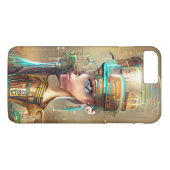 Nefertiti Case-Mate iPhone Hülle (Rückseite (Horizontal))