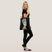 Nefertiti Colorful Portrait Tasche (Am Model)