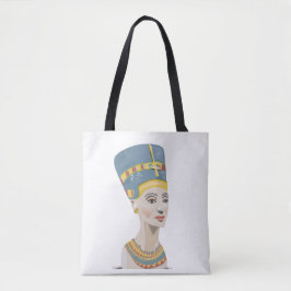 Nefertiti Colorful Portrait Tasche