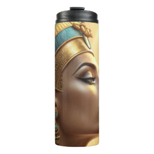 Nefertiti Die Königin zeitloser Eleganz Ägypten Thermosbecher