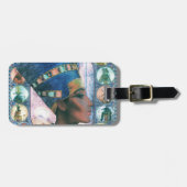 Nefertiti Gepäckanhänger (Vorderseite horizontal)