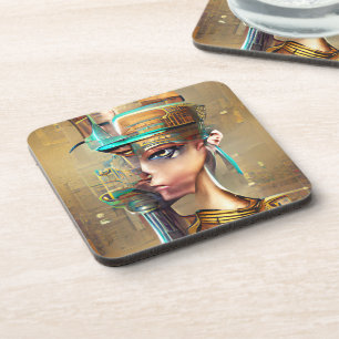 Nefertiti Getränkeuntersetzer
