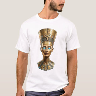 Nefertiti Goldene Königin T-Shirt