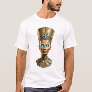 Nefertiti Goldene Königin T-Shirt