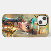 Nefertiti iPhone Hülle (Rückseite (Horizontal))
