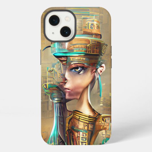 Nefertiti iPhone Hülle (Rückseite)