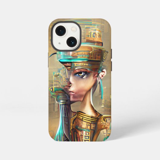Nefertiti iPhone Hülle (Rückseite)