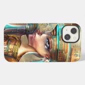 Nefertiti iPhone Hülle (Rückseite (Horizontal))