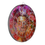 Nefertiti-Königin Dartscheibe (Vorderseite Links)