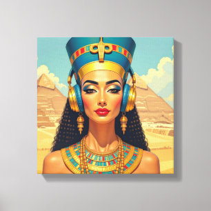 NEFERTITI KÖNIGIN DES NIL 5 LEINWANDDRUCK