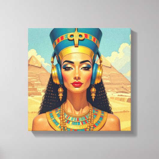NEFERTITI KÖNIGIN DES NIL 5 LEINWANDDRUCK (Vorderseite)