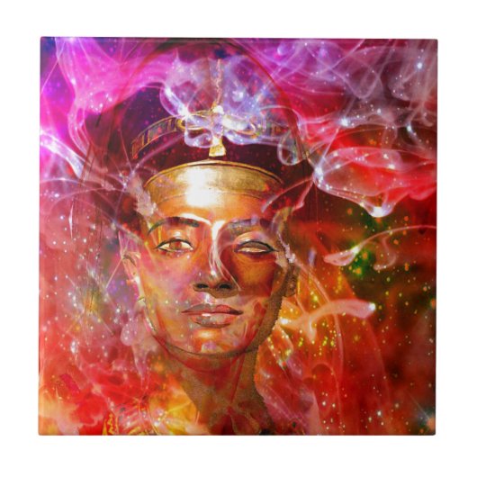 Nefertiti-Königin Fliese (Vorderseite)