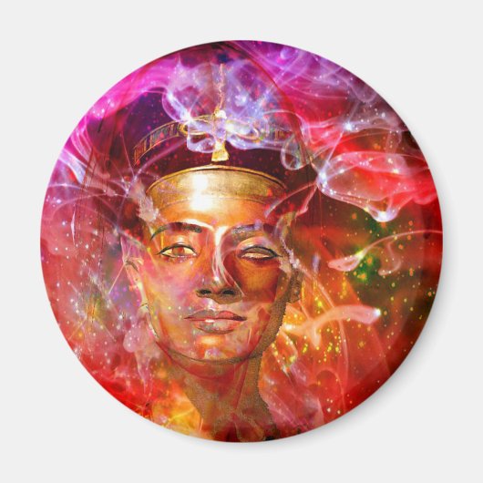 Nefertiti-Königin Magnet (Vorne)