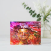 Nefertiti-Königin Postkarte (Stehend Vorderseite)