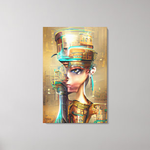 Nefertiti Leinwanddruck