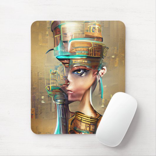 Nefertiti Mousepad (Mit Mouse)