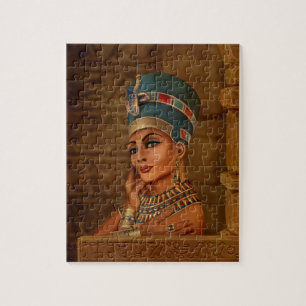 Nefertiti - Neferneferuaten die ägyptische König Puzzle