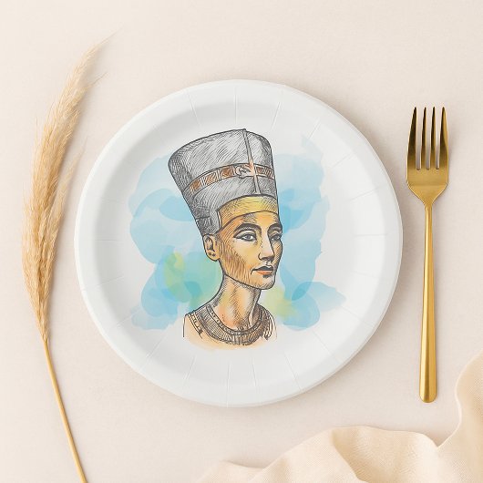 Nefertiti Pappteller