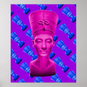 Nefertiti Pink Poster (Vorne)