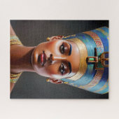Nefertiti Portrait Originale Kunst Puzzle (Horizontal)