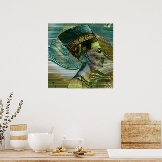 Nefertiti Poster (Küche)