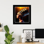 Nefertiti Poster (Heimbüro)