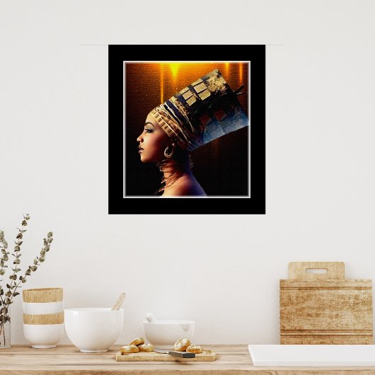 Nefertiti Poster (Küche)