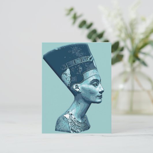 Nefertiti Postkarte (Stehend Vorderseite)