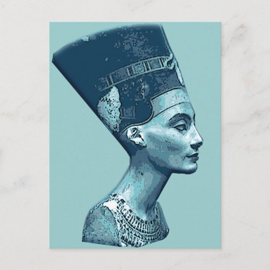Nefertiti Postkarte (Vorderseite)