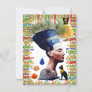 Nefertiti Postkarte