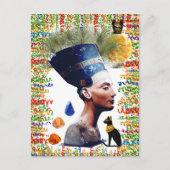Nefertiti Postkarte (Vorderseite)