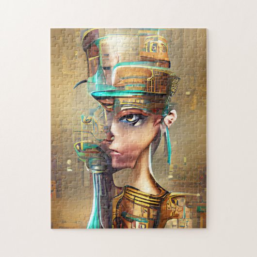 Nefertiti Puzzle (Vertikal)