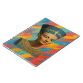 Nefertiti Queen Notebook Notizblock (Linke Seite)