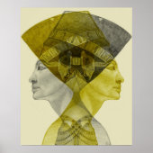 Nefertiti regiert poster (Vorne)