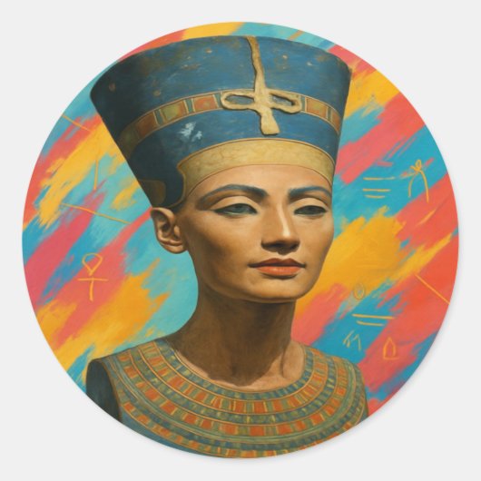 Nefertiti Royal Sticker Sheet (Vorderseite)