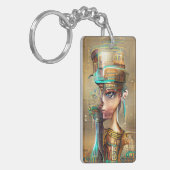 Nefertiti Schlüsselanhänger (Vorderseite links)