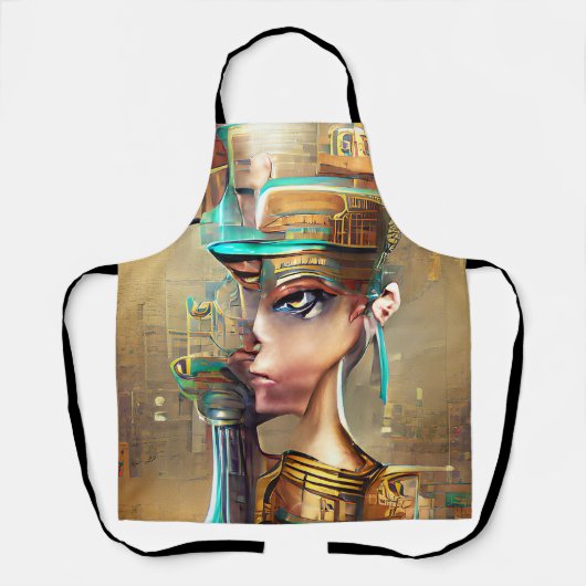 Nefertiti Schürze (Vorderseite)