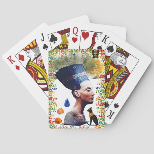 Nefertiti Spielkarten (Rückseite)