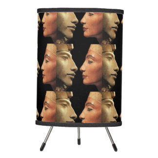 Nefertiti und Akhenaten Ancient Liebe Tripod Lamp