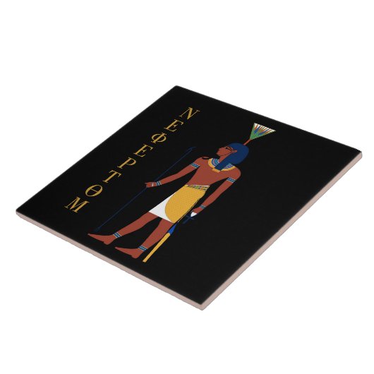 NEFERTUM ÄGYPTISCHE GOTT-FLIESE FLIESE (Seite)